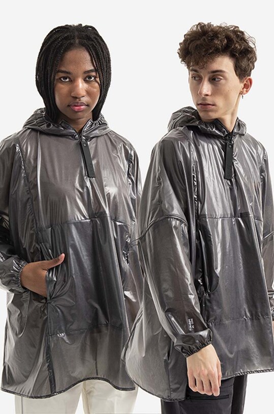 Rains rain jacket Ultralight Anorak overhead black 18760.BLACK