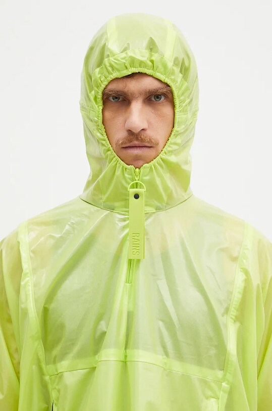 Rains kurtka przeciwdeszczowa Ultralight Anorak 18880 zielony 18880.REFLELIME