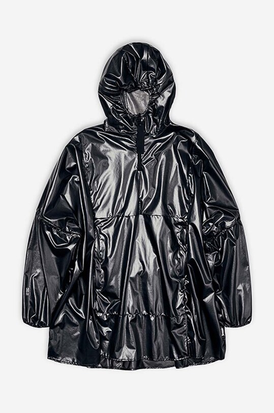 Rains giacca impermeabile Ultralight Anorak nero 18880.BLACK