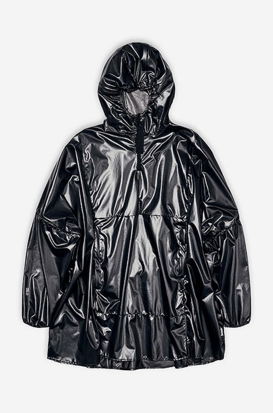 Rains rain jacket Ultralight Anorak black 18880.BLACK
