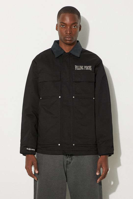 Filling Pieces jacket Corduroy 97126951861 black AA00