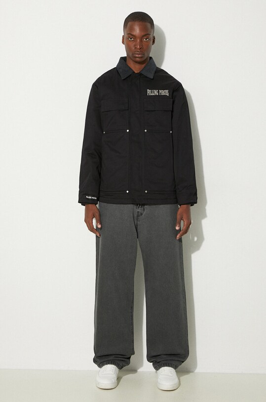 Filling Pieces jacket Corduroy black 97126951861