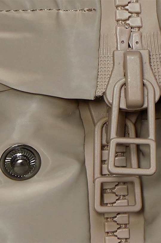 Bunda Rains Extra Long Puffer Coat 1536.VELVETTAUPE