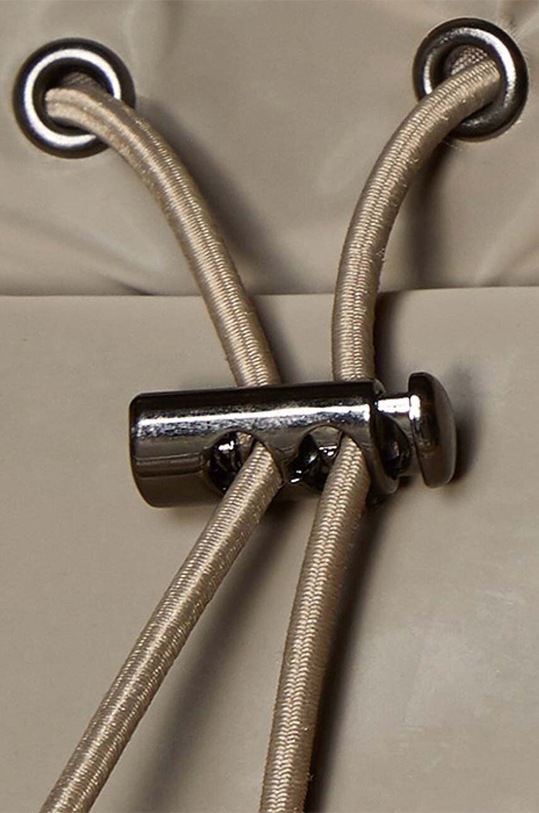 Bunda Rains Extra Long Puffer Coat 1536.VELVETTAUPE