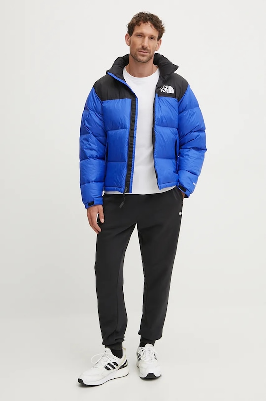 Péřová bunda The North Face 1996 Retro Nuptse NF0A3C8DCZ61 modrá AW24
