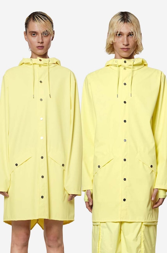 Bunda Rains Essential Long Jacket s kapucí vícebarevná 12020