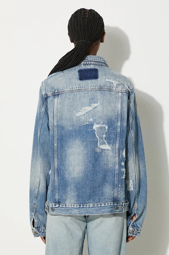 KSUBI denim jacket blue MSP23JK002