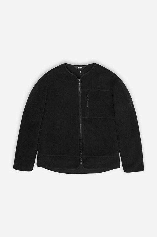 Odzież Rains kurtka Fleece Jacket 18520 18520. czarny
