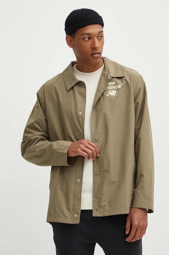 New Balance kurtka nieocieplane zielony MJ31531