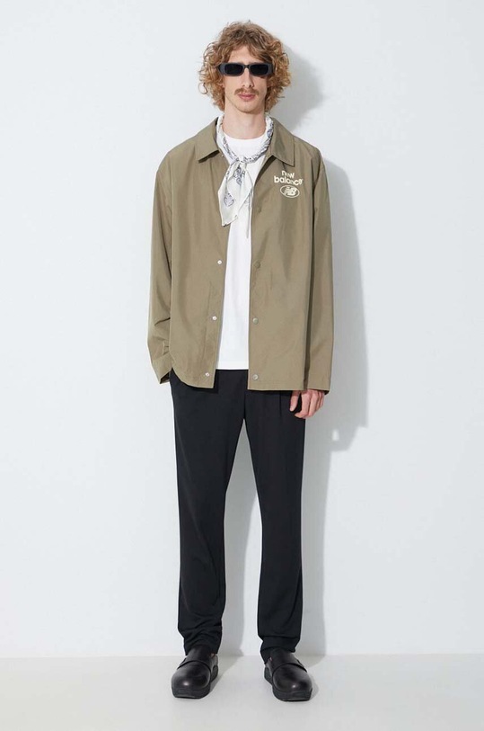 New Balance jacket MJ31531 green AA00