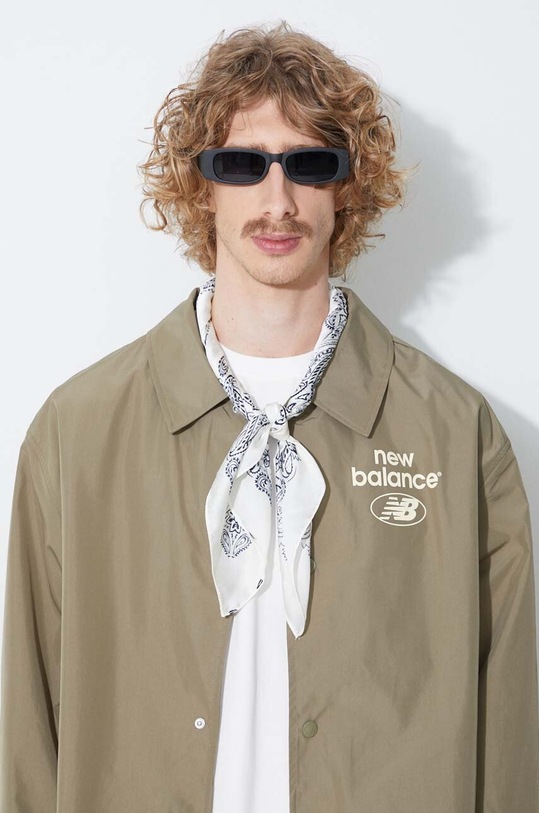 New Balance jacket MJ31531 green