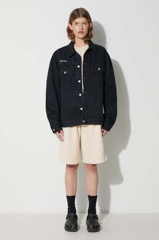Джинсовая куртка Pangaia 10000973 чёрный