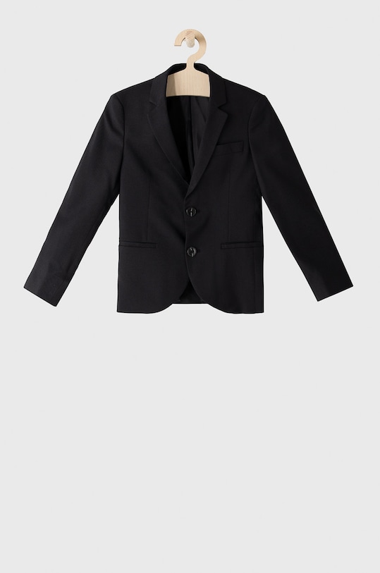Dječji sako Jack & Jones s dodatkom vune crna 12182245