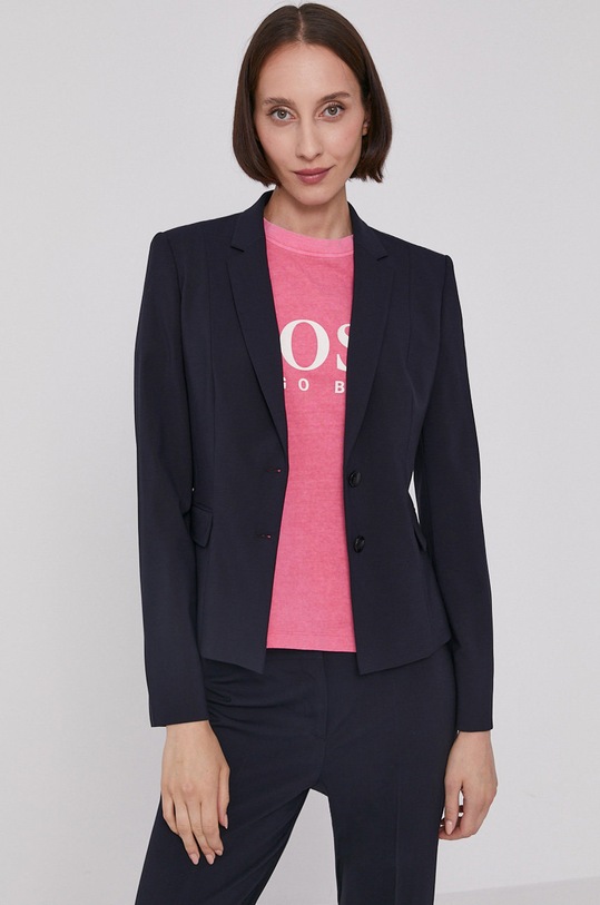 BOSS Marynarka 50291839.NOS wełna granatowy 50291839.NOS