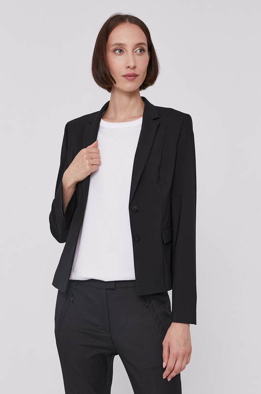 BOSS Marynarka 50291839.NOS wełna czarny 50291839.NOS