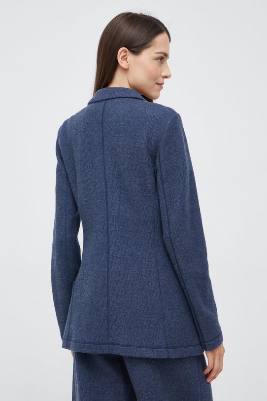Îmbrăcăminte Emporio Armani sacou din lana 8N2G8A.2JFGZ.NOS bleumarin