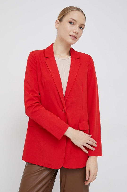 Vero Moda marynarka tkanina czerwony 10259211.GojiBerry