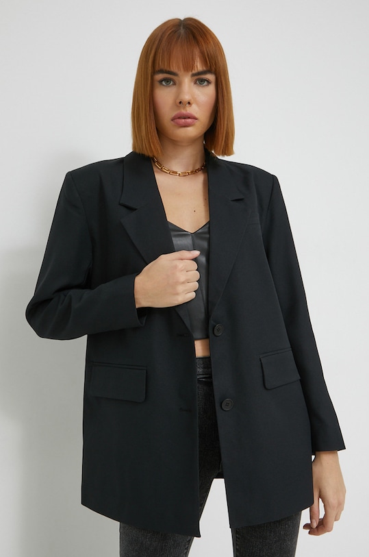 Noisy May marynarka tkanina czarny 27023367.Black