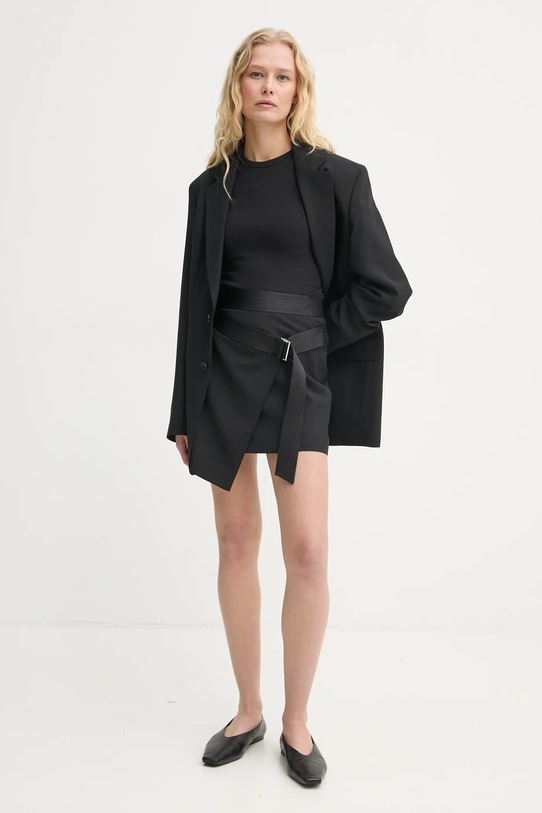 Вовняний піджак Filippa K 29585.FK чорний AA00