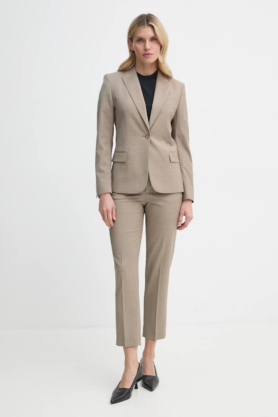 Vlnené sako Filippa K 29107.FK béžová AA00