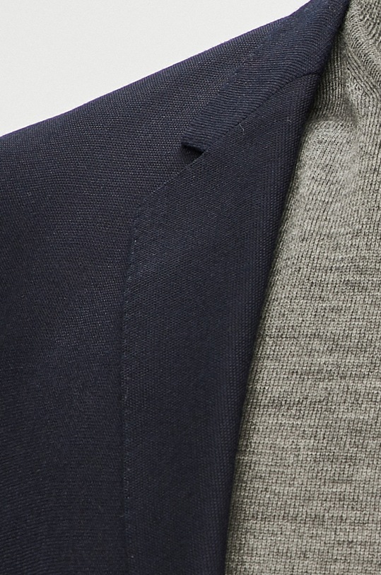 Tommy Hilfiger Tailored - Marynarka TT0TT02317 granatowy