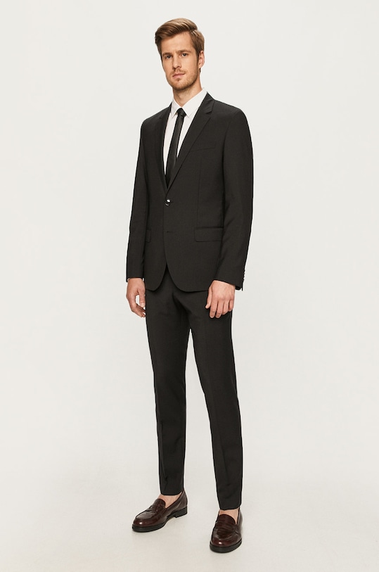 HUGO - Marynarka Slim Fit 50379442.NOS 50379442.NOS czarny AA00