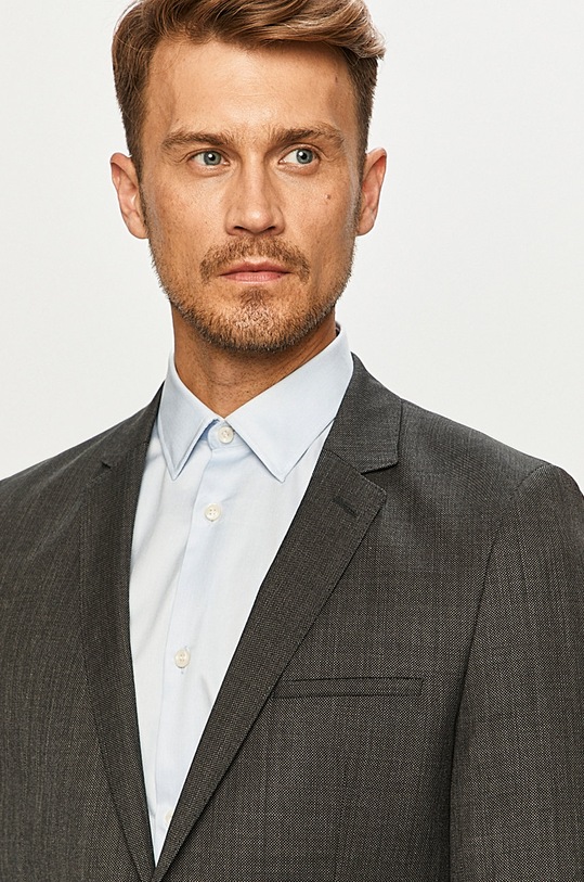 HUGO - Marynarka 50416828 szary 50416828