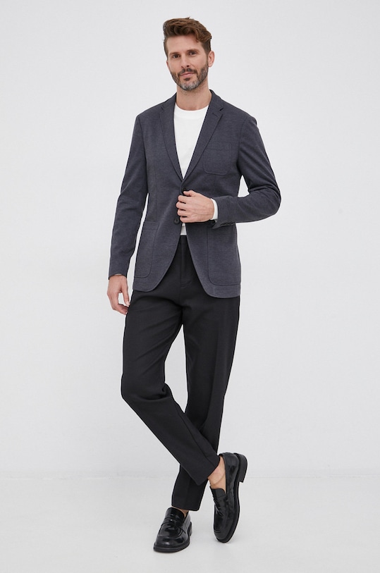 Sako Selected Homme 16079749.DarkSapphi šedá AA00