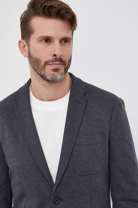 Sako Selected Homme šedá 16079749.DarkSapphi