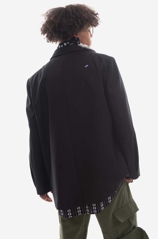 Vlnená bunda Ader Error Blazer BMADSSBZ0205BK BMADSSBZ0205BK