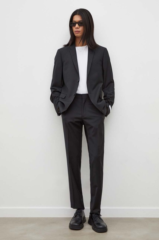 Tiger Of Sweden marynarka z domieszką wełny T70699034Z czarny AA00