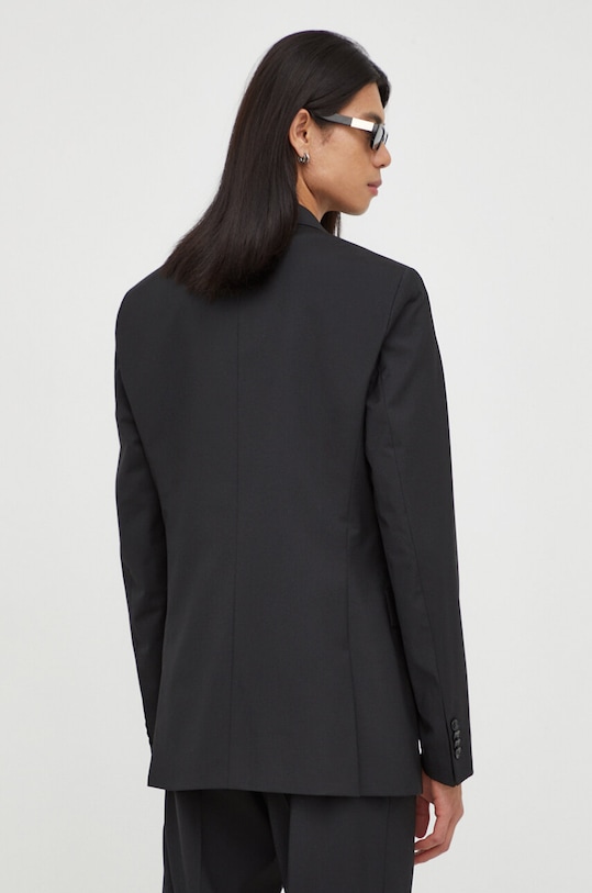 Odzież Tiger Of Sweden marynarka z domieszką wełny T70699034Z czarny