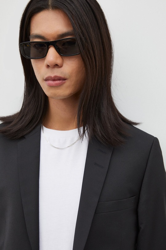 Tiger Of Sweden marynarka z domieszką wełny czarny T70699034Z