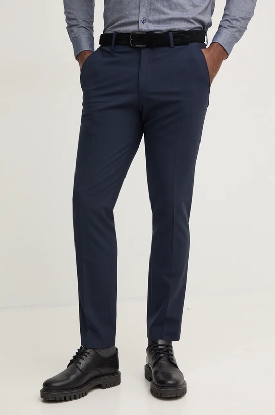 Μάλλινο κοστούμι BOSS μπλε 50493667