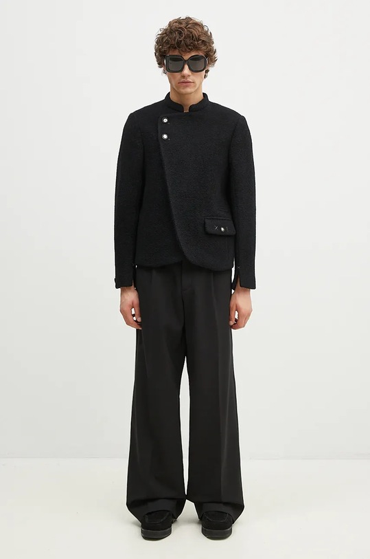Ader Error wool coat BN01FWBZ0203BK black