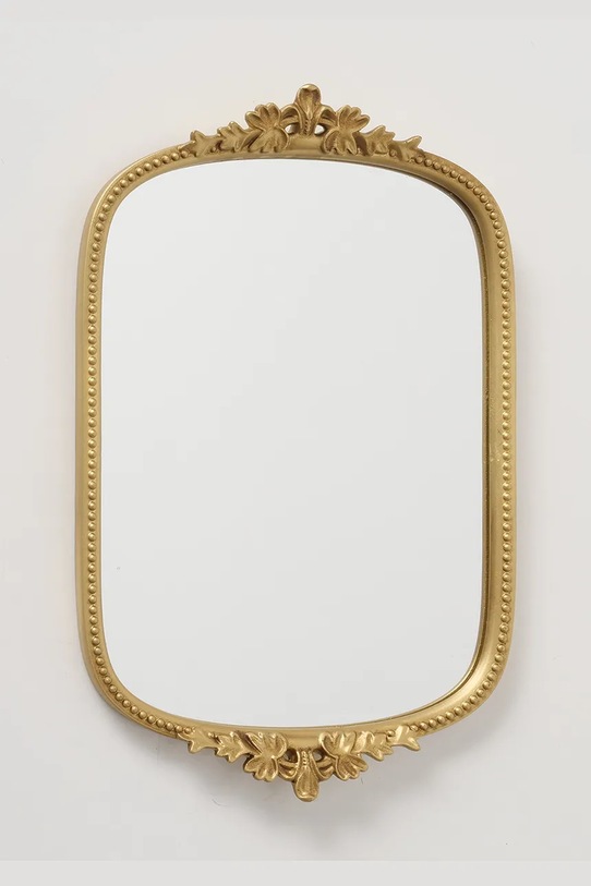 Boltze lustro ścienne 45 x 29,5 cm 2059929 żółty AA00