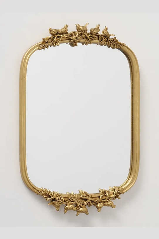 Boltze lustro ścienne Dorina 45 x 28,8 cm 2059928 żółty AA00