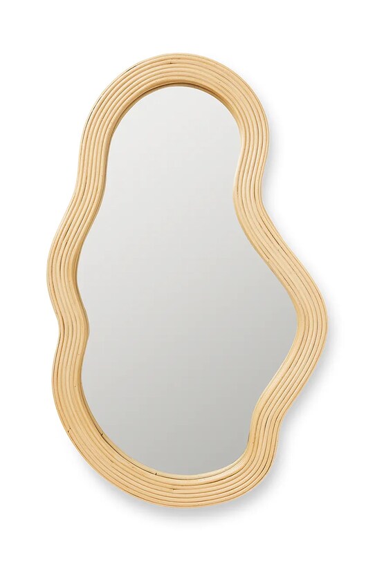 Καθρέφτης τοίχου ferm LIVING Pond Mirror M μπεζ 1104270053