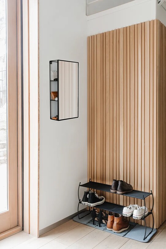 Ванная полка с зеркалом Umbra Cubiko 1009654.040