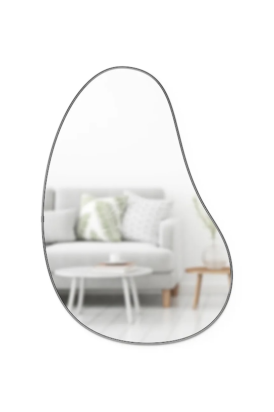 Umbra lustro ścienne Hubba 61 x 91 cm szary 1018529.378