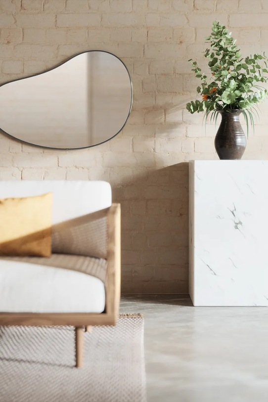 Umbra lustro ścienne Hubba 61 x 91 cm 1018529.378