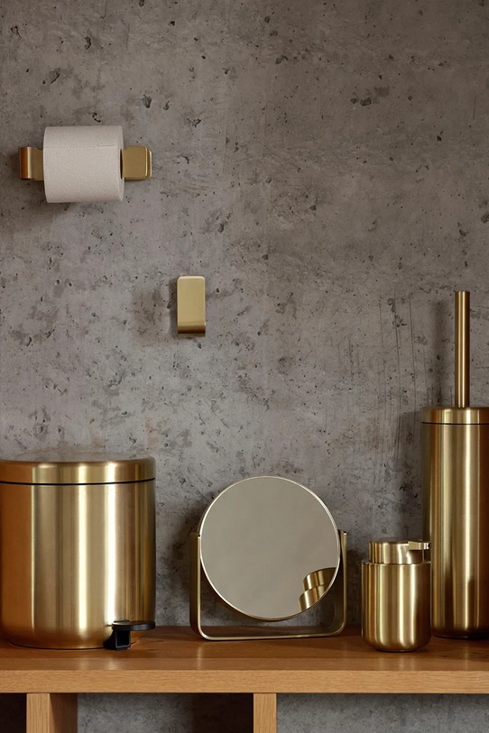 Zone Denmark lusterko stojące Ume 19 x 19 cm 36630 żółty AA00