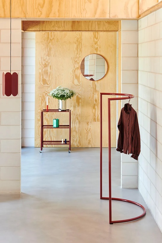 HAY lustro ścienne Arcs 3,5 x 60 x 60 cm AB312.A907.AB27