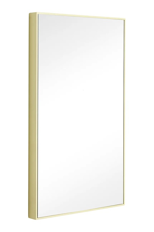 Hübsch lustro ścienne Shine 32 x 4 x 55 cm żółty 21505