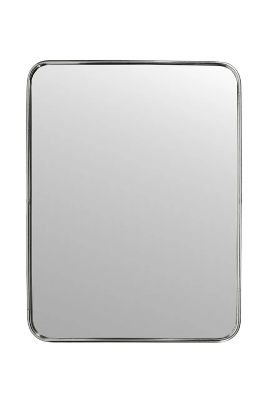 House Doctor lustro ścienne ze stali nierdzewnej 60 x 80 cm szary 900001302