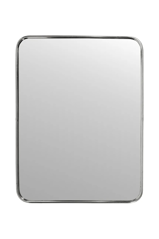 House Doctor lustro ścienne ze stali nierdzewnej 60 x 80 cm szary 900001302