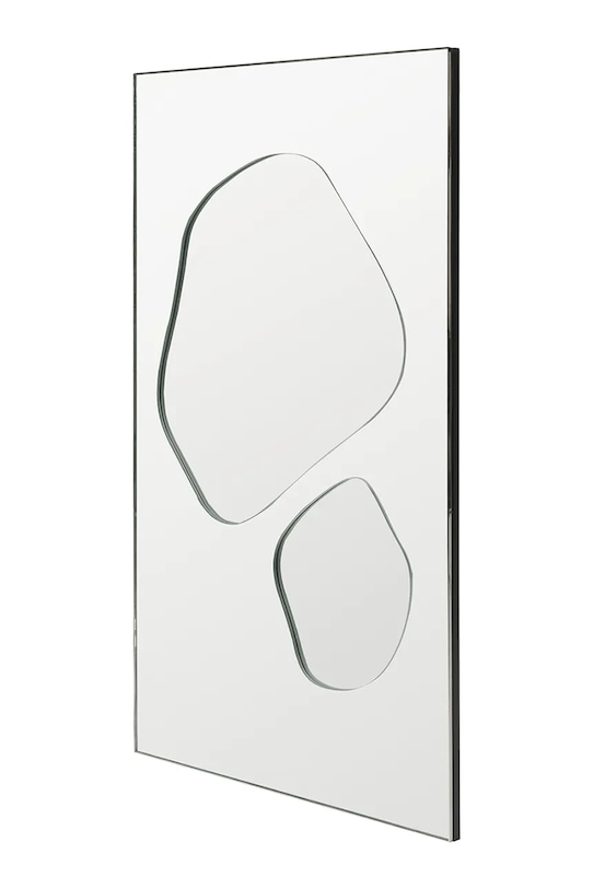 Ferm Living lustro ścienne 82 x 50 x 1,7 cm 1104272080 srebrny AA00