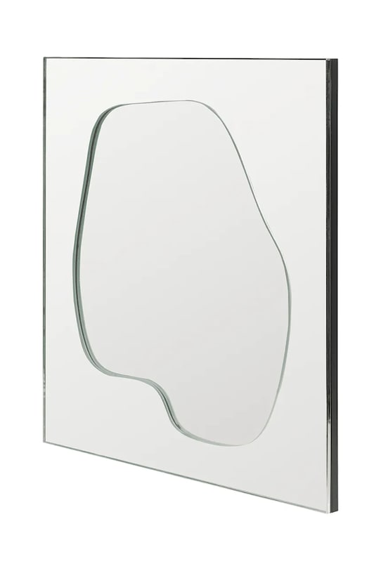 Ferm Living lustro ścienne 45 x 45 x 1,7 cm 1104272079 srebrny AA00