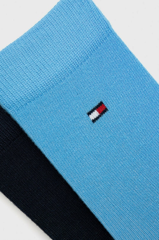 Detské ponožky Tommy Hilfiger (2-pak) 391334 tyrkysová AA00