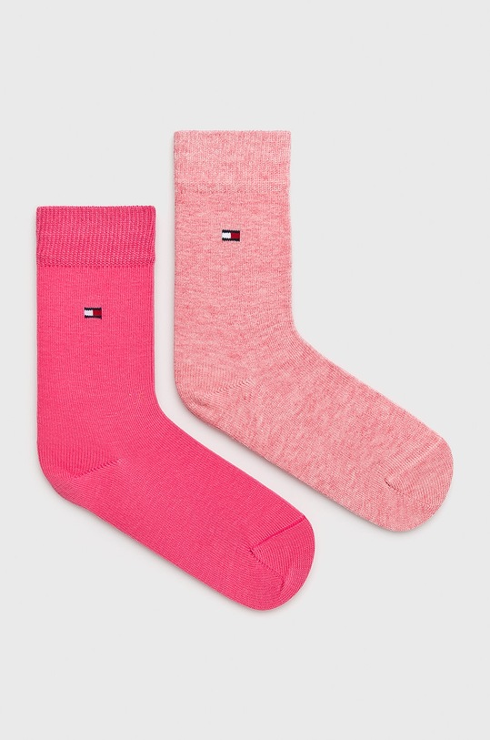 Tommy Hilfiger sosete copii (2-pack) roz 391334